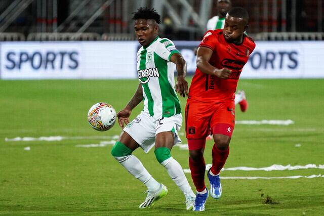 América de Cali vs. Atlético Nacional. Foto: (Colprensa - Juan Augusto Cardona)