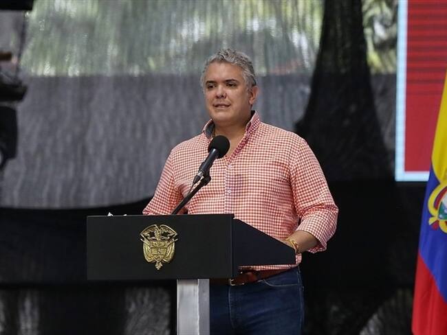 En vista de que el programa Ingreso Solidario está contemplado hasta finales de junio, el presidente Iván Duque anunció que se extenderá hasta finales de agosto. Foto: Colprensa / CAMILA DÍAZ