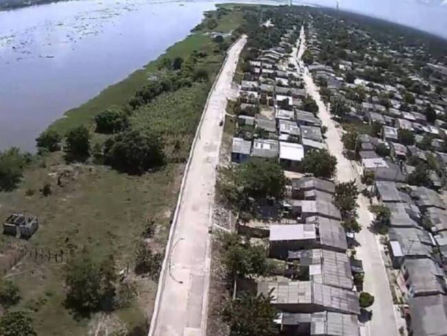 Río Magdalena presenta crecimiento al sur del Atlántico, Cortesía.(Thot)