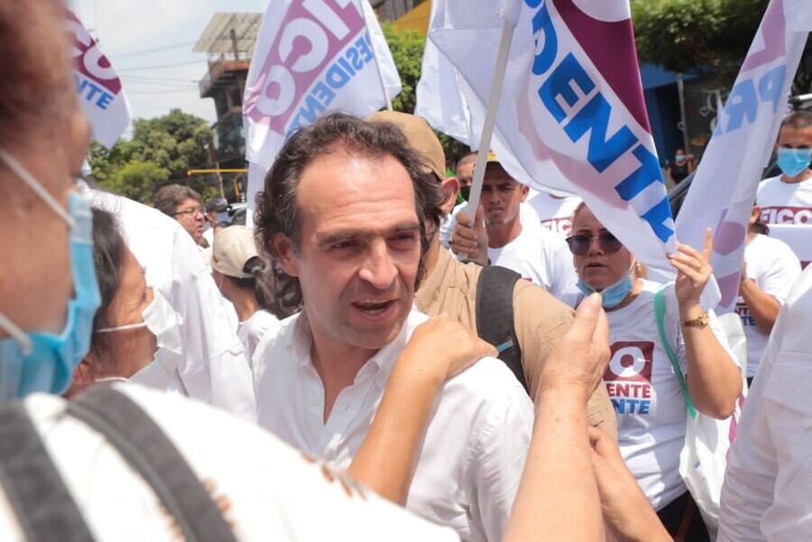 “Hoy ganó Colombia; los votos que hemos logrado son solo el primer paso”: Federico Gutiérrez. Foto: Colprensa