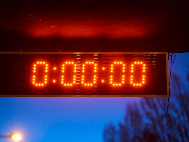 Imagen de referencia de reloj. Foto: Getty Images.