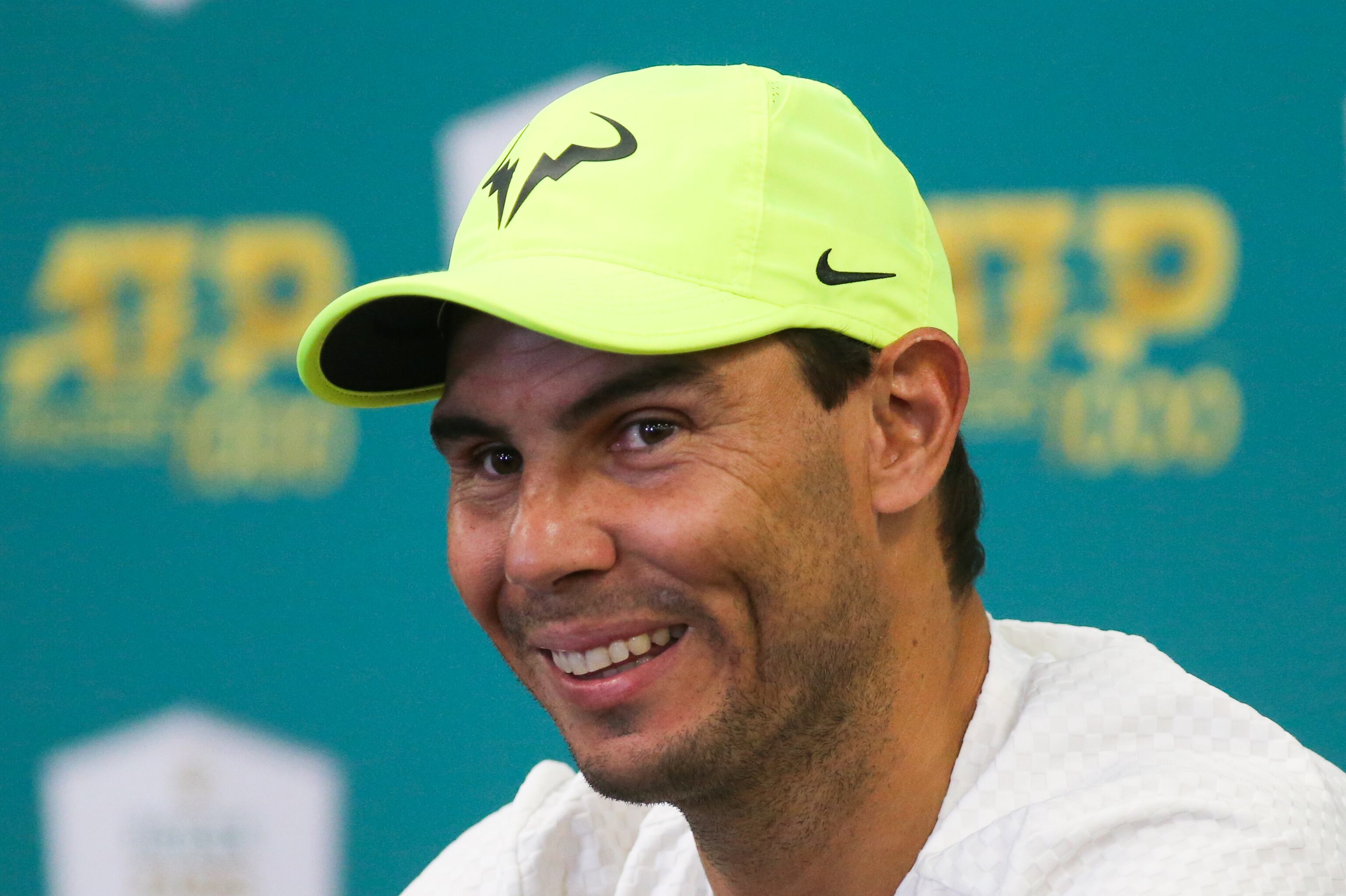 Rafael Nadal. (Photo by Ibrahim Ezzat/NurPhoto via Getty Images)