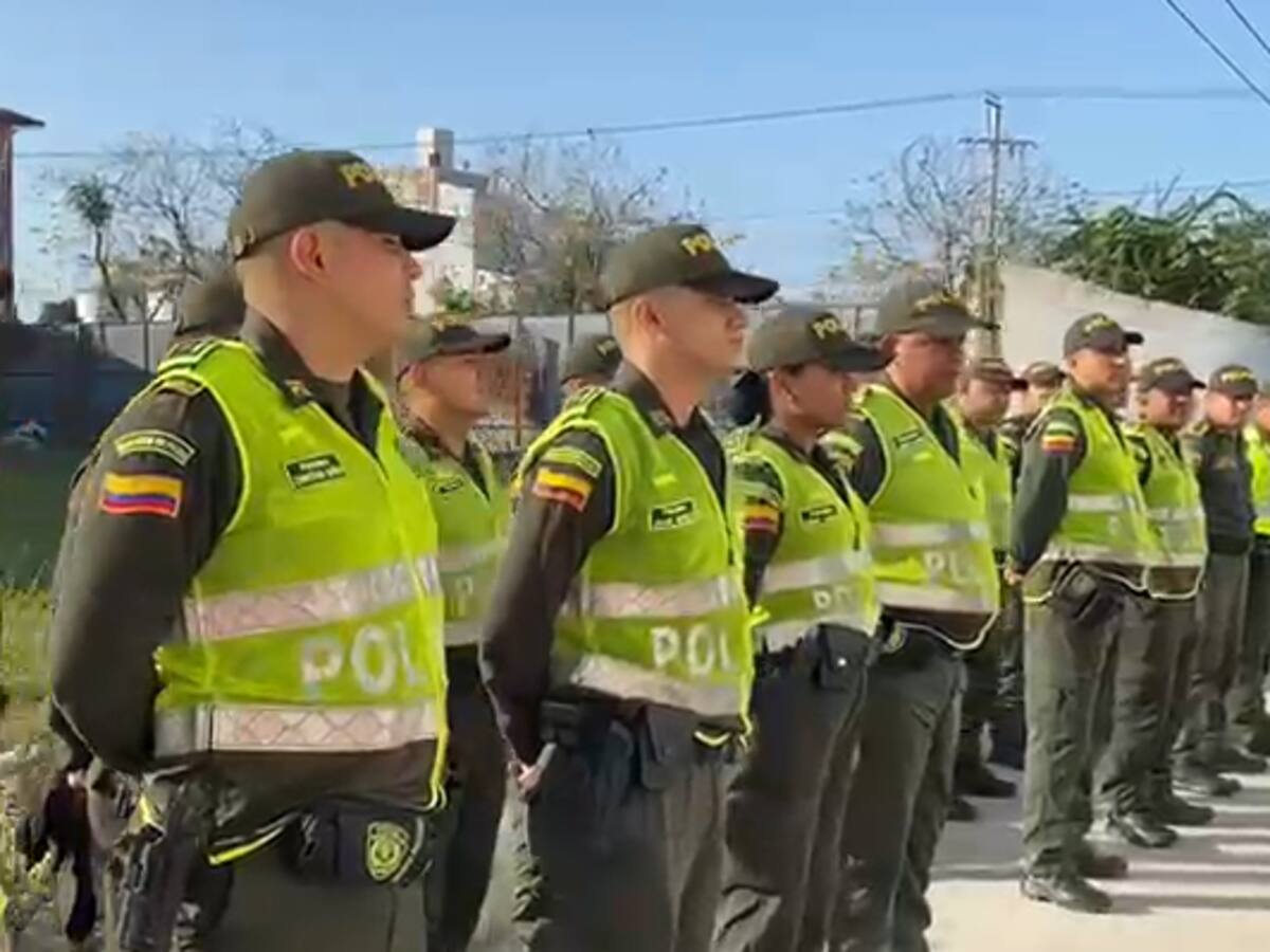Para frenar ola criminal en Barranquilla, Policía anunció grupo de intervención