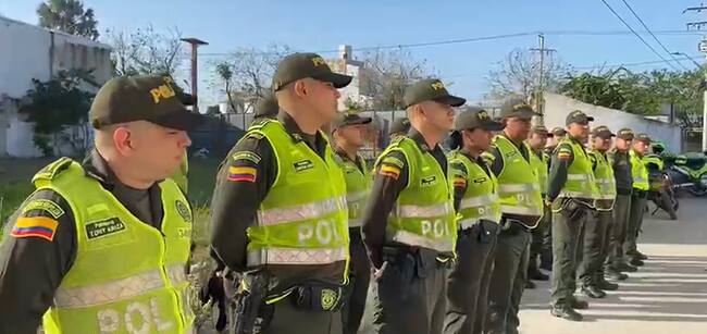 Imagen de referencia, Policía Metropolitana de Barranquilla./Mebar