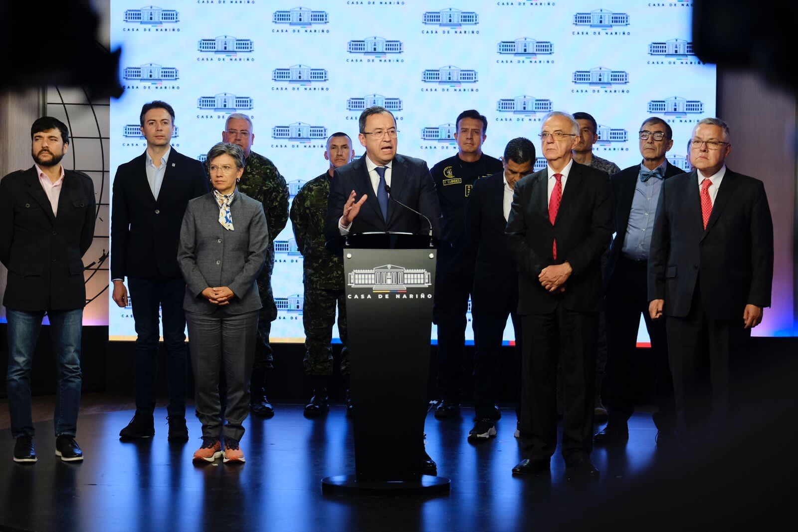 Reunión entre alcaldes y el presidente Gustavo Petro. Foto: Cortesía Presidencia.
