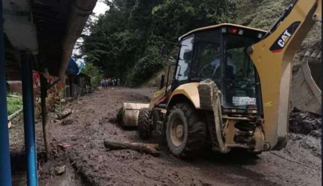 Las lluvias han causado afectaciones en 13 vías del departamento de Caldas