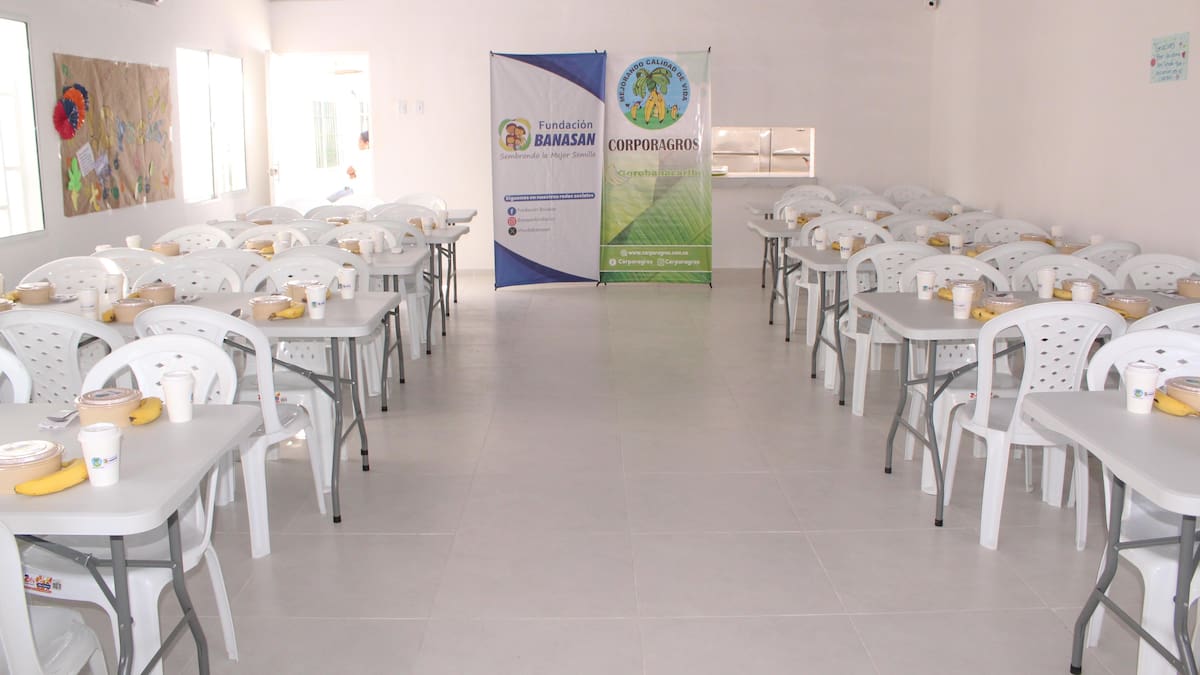 Entregado comedor escolar a 350 estudiantes de El Retén, Magdalena