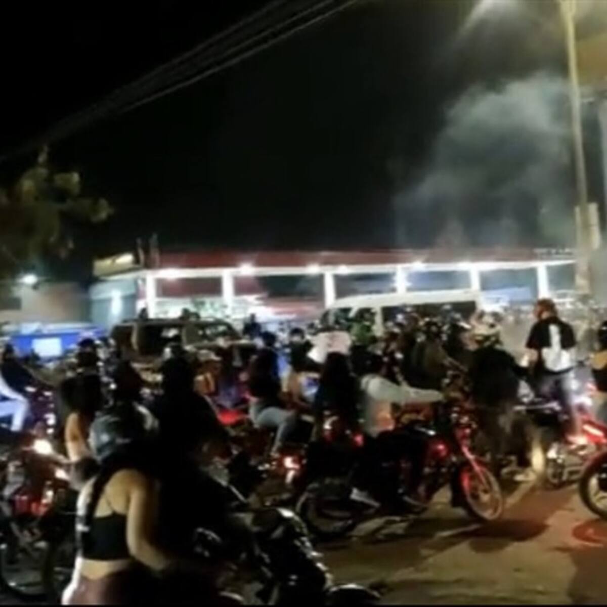 Colapsó la movilidad por caravana de motociclistas: ¿Qué responde la Policía?