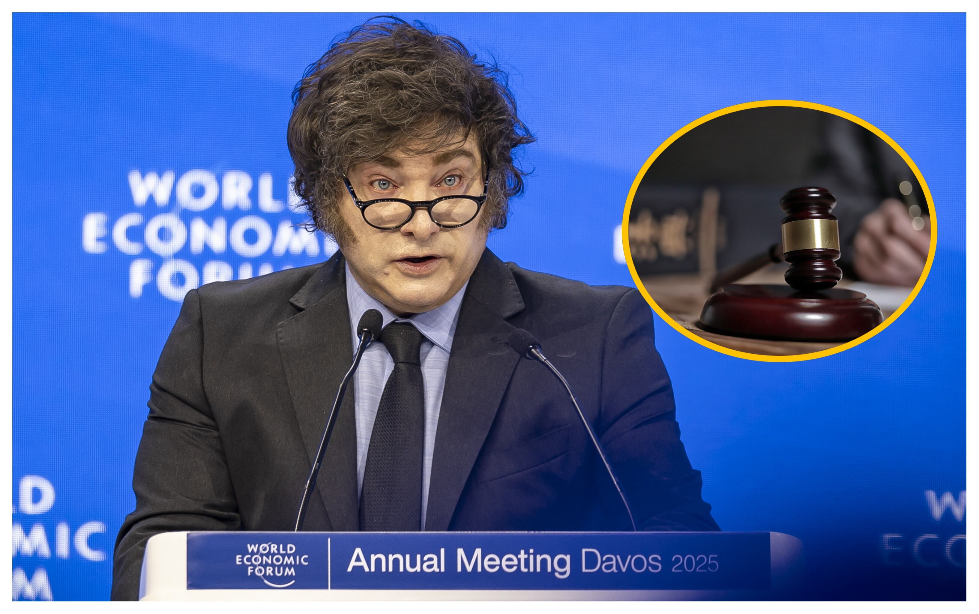 Javier Milei. FOTO: EFE/ EPA/ Michael Buholzer ARCHIVO