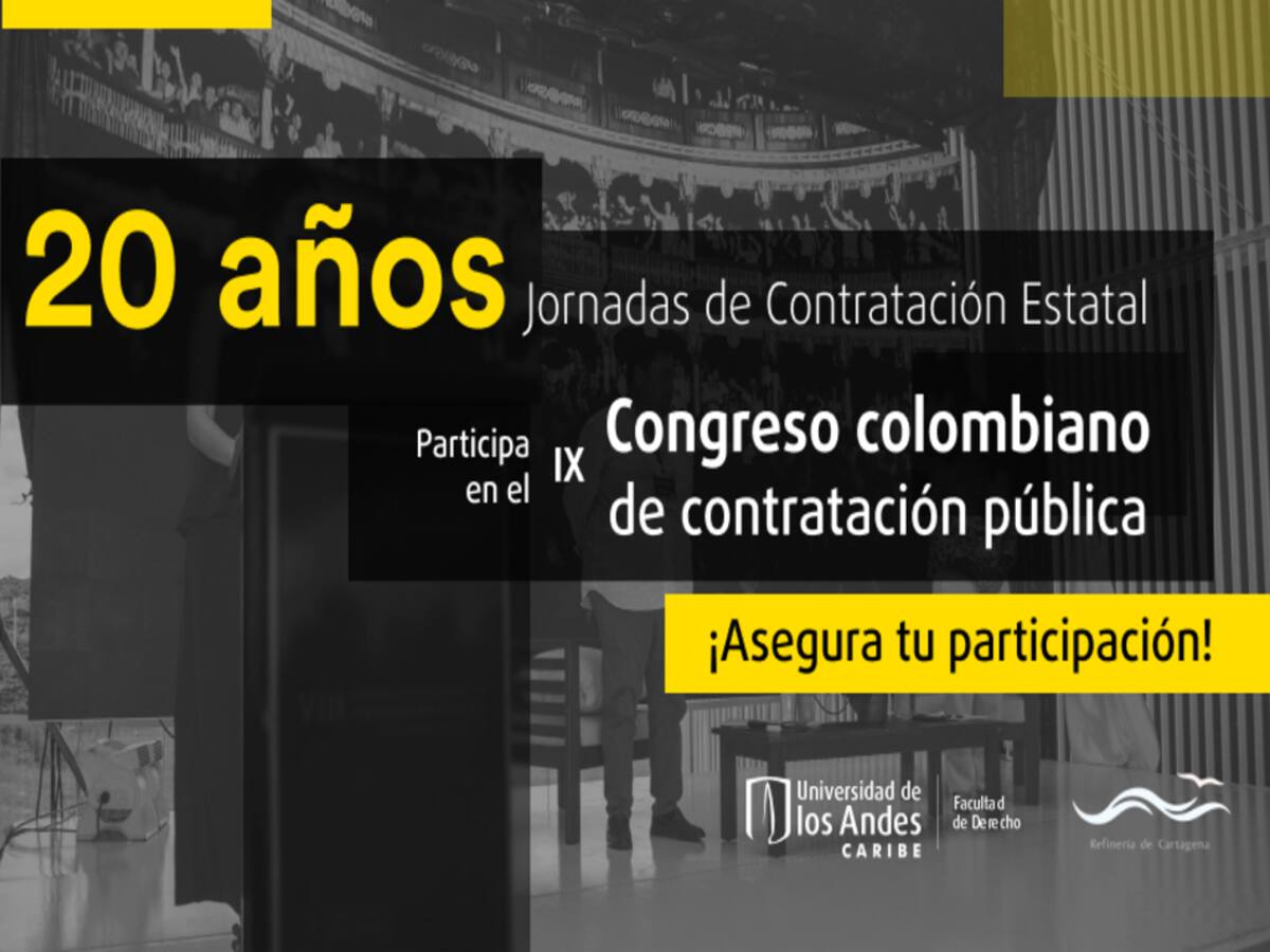 IX Congreso de Contratación Pública, un lugar para discutir avances y desafíos del sector