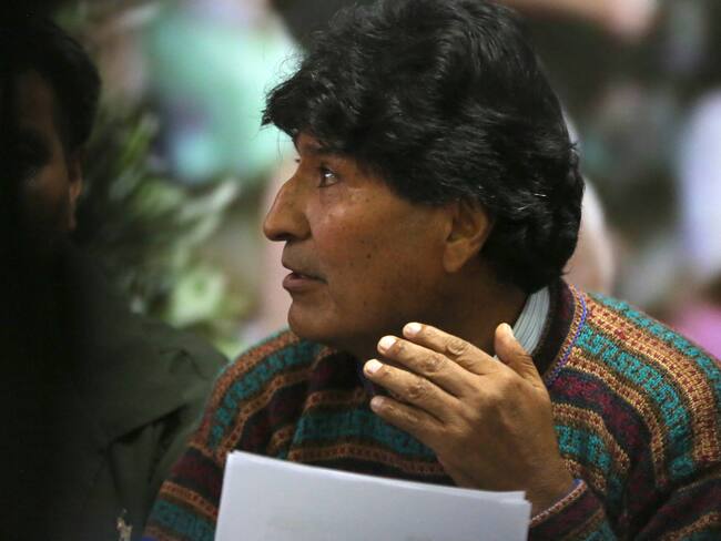 El expresidente de Bolivia, Evo Morales. Foto: EFE/Luis Gandarillas