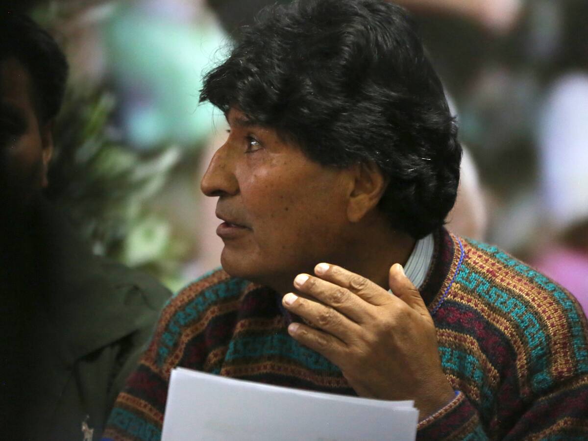 Evo Morales afirma que él “era el blanco” del alzamiento del exjefe militar Zúñiga