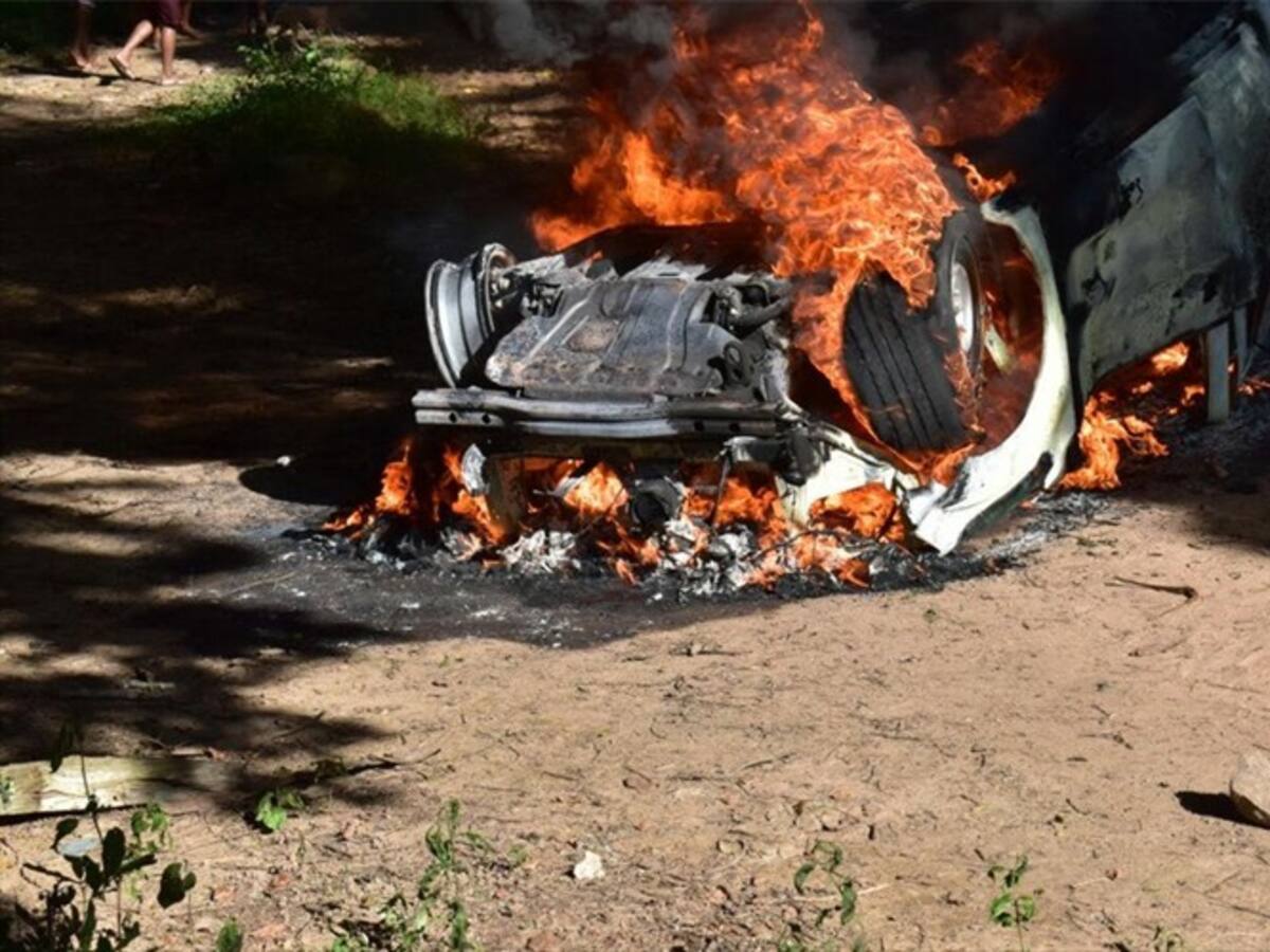 Santos rechazó disturbios generados por controles a la minería ilegal en el sur de Bolívar