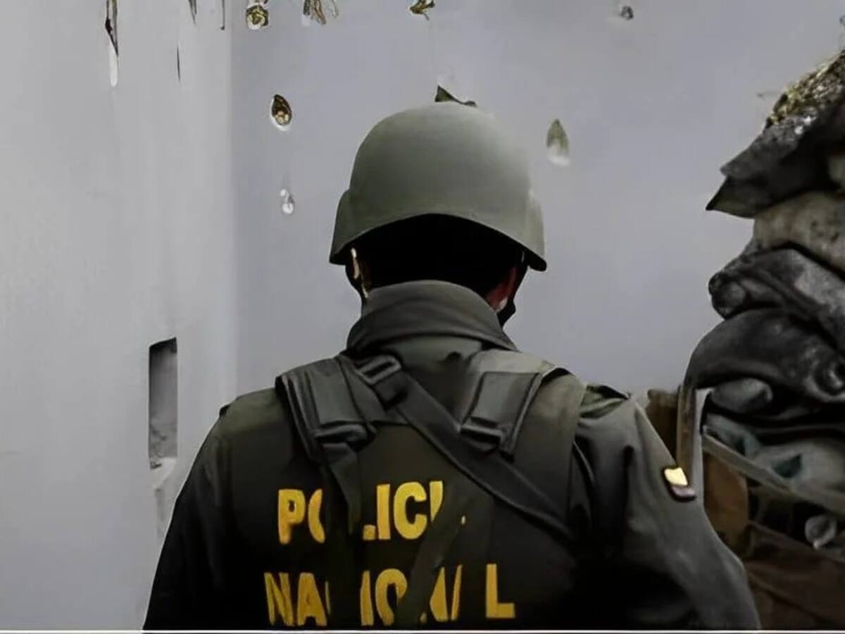 Clan del Golfo atacó estación de Policía en Puerto Wilches, Santander