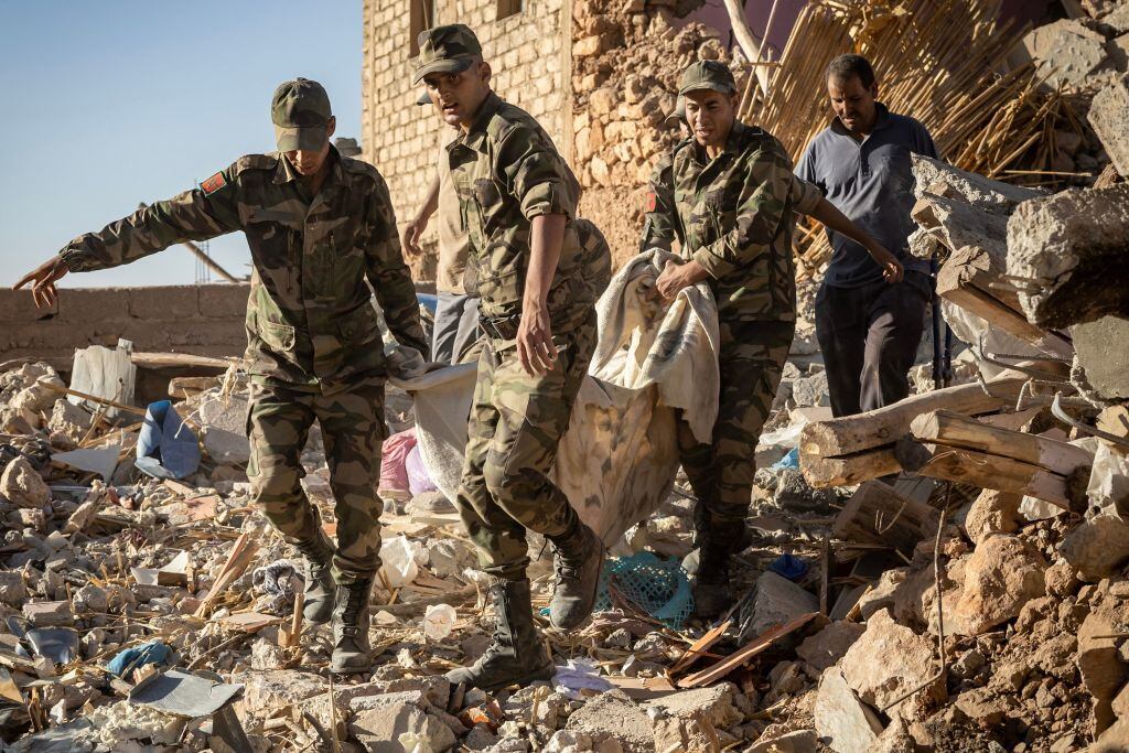 Terremoto en Marruecos. Foto: GettyImages.