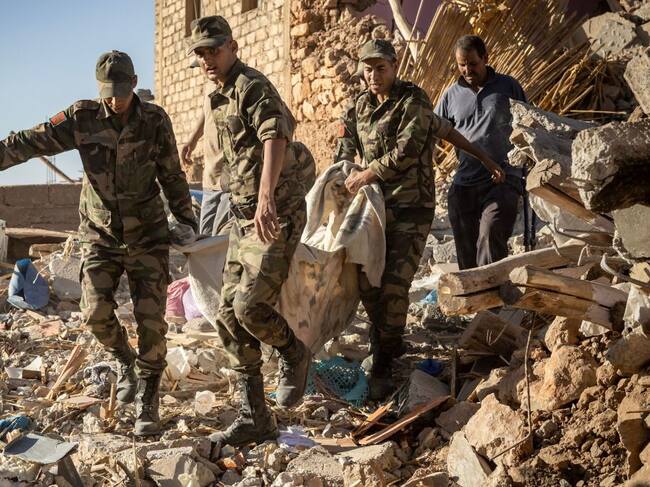 Terremoto en Marruecos. Foto: GettyImages.