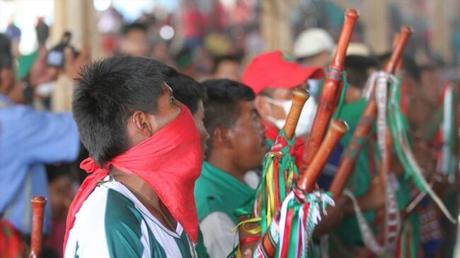 Las víctimas habían participado en un partido de microfútbol y cuando se desplazaban en una motocicleta hacia la vereda Santa Bárbara fueron asesinados . Foto: Colprensa