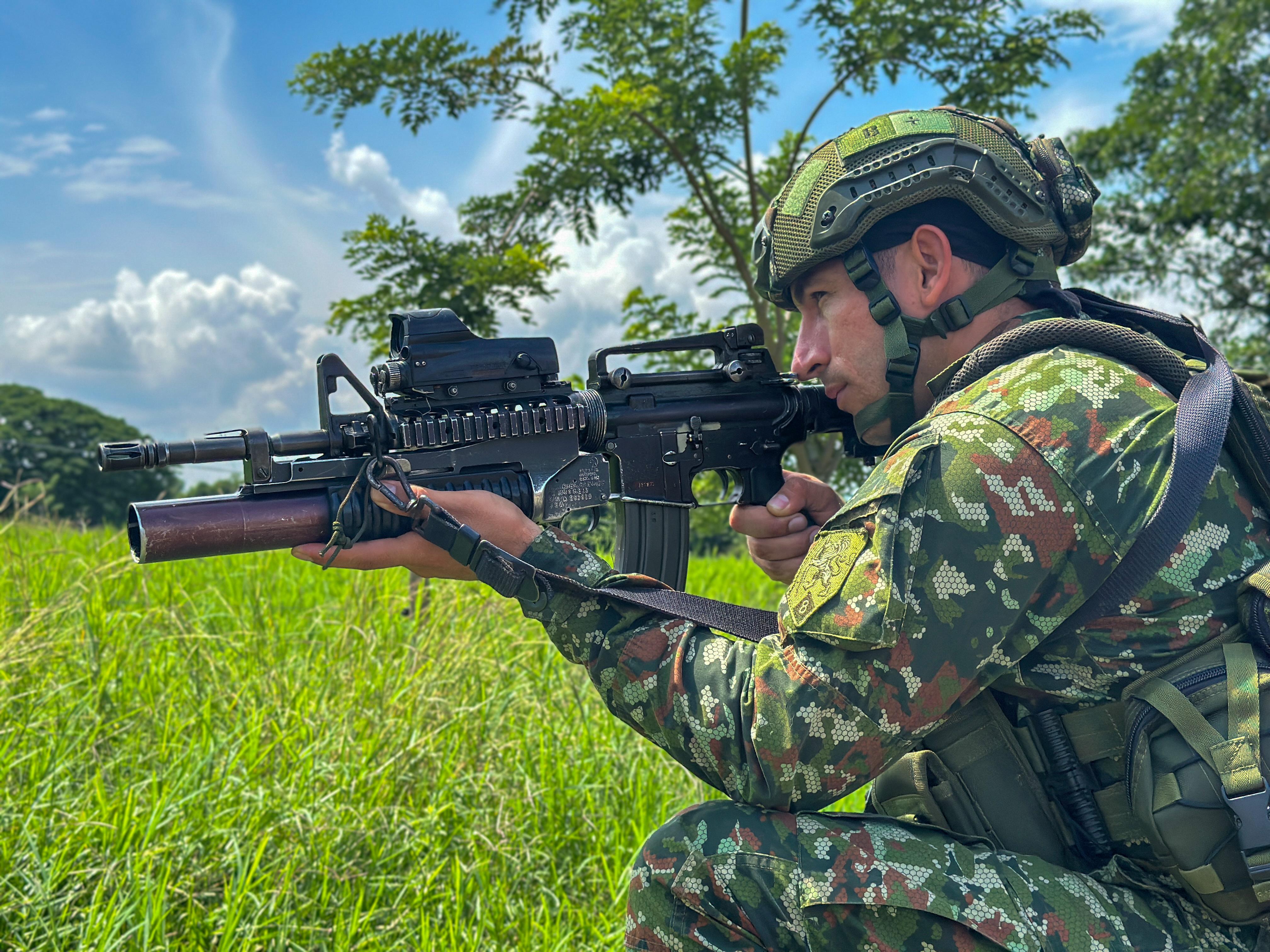 Las autoridades descartan heridos o víctimas tras los enfrentamientos en Timba. Foto: Ejército.