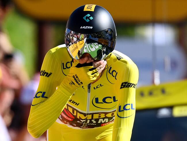 Jonas Vingegaard Rasmussen. Foto de Tim de Waele/Getty Images