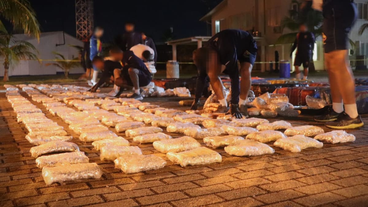Armada incautó más de una tonelada de marihuana en la isla de San Andrés
