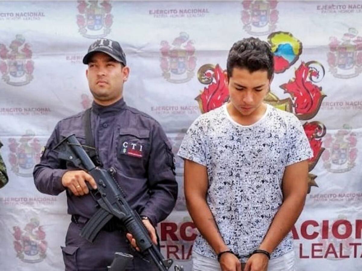 Las autoridades capturaron a un sujeto con material bélico en Cajibío, Cauca