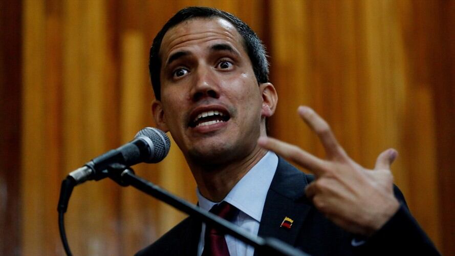 Guaidó no descarta autorizar intervención de EEUU en Venezuela de ser necesario. Foto: Agencia EFE
