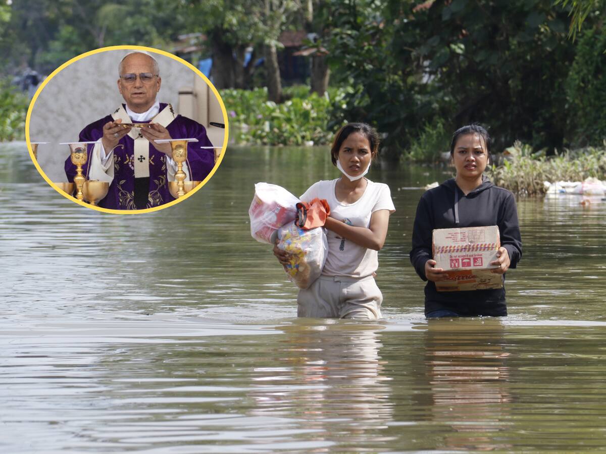 El papa pide solidaridad internacional con los afectados por las inundaciones en Asia