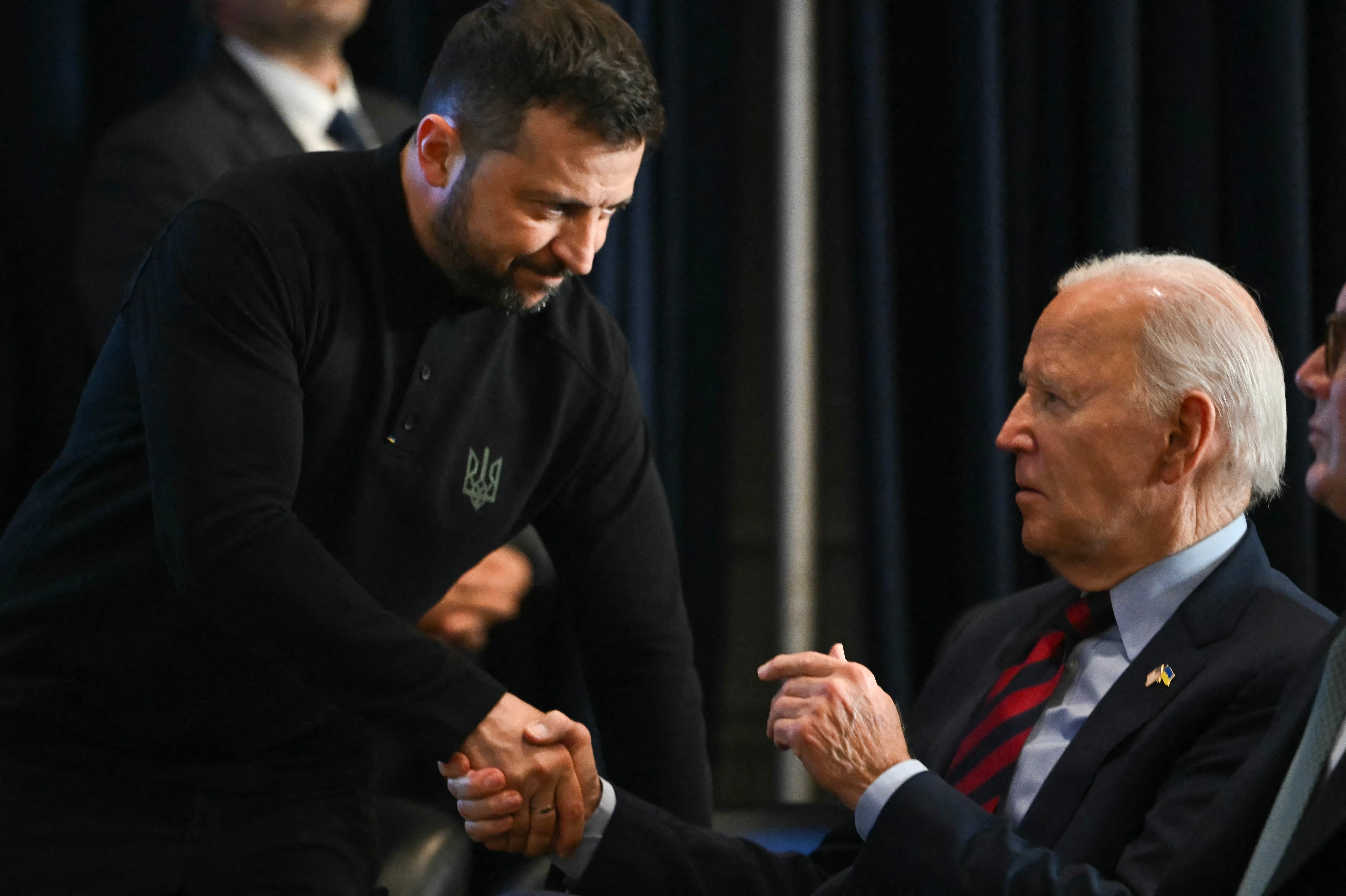 Volodymyr Zelensky y Joe Biden FOTO: ANDREW CABALLERO-REYNOLDS / AFP) (Photo by ANDREW CABALLERO-REYNOLDS/AFP via Getty Images)