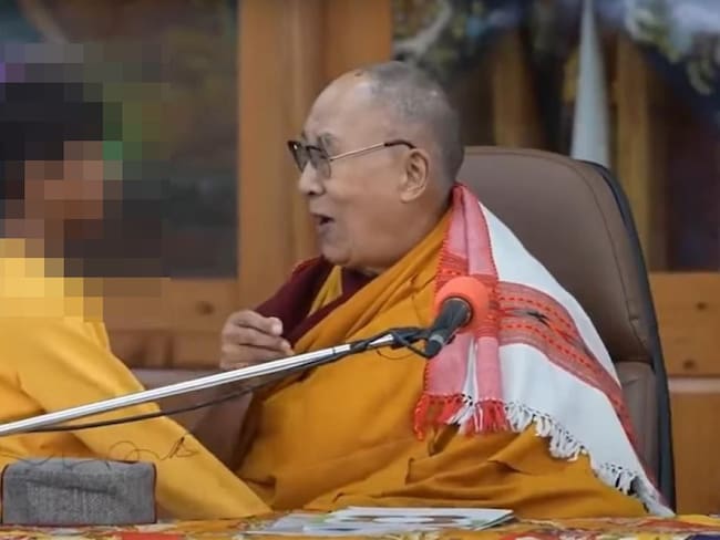 Dalai Lama. Foto: Alerta Mundial/Twitter/@AlertaMundial2/Captura de video