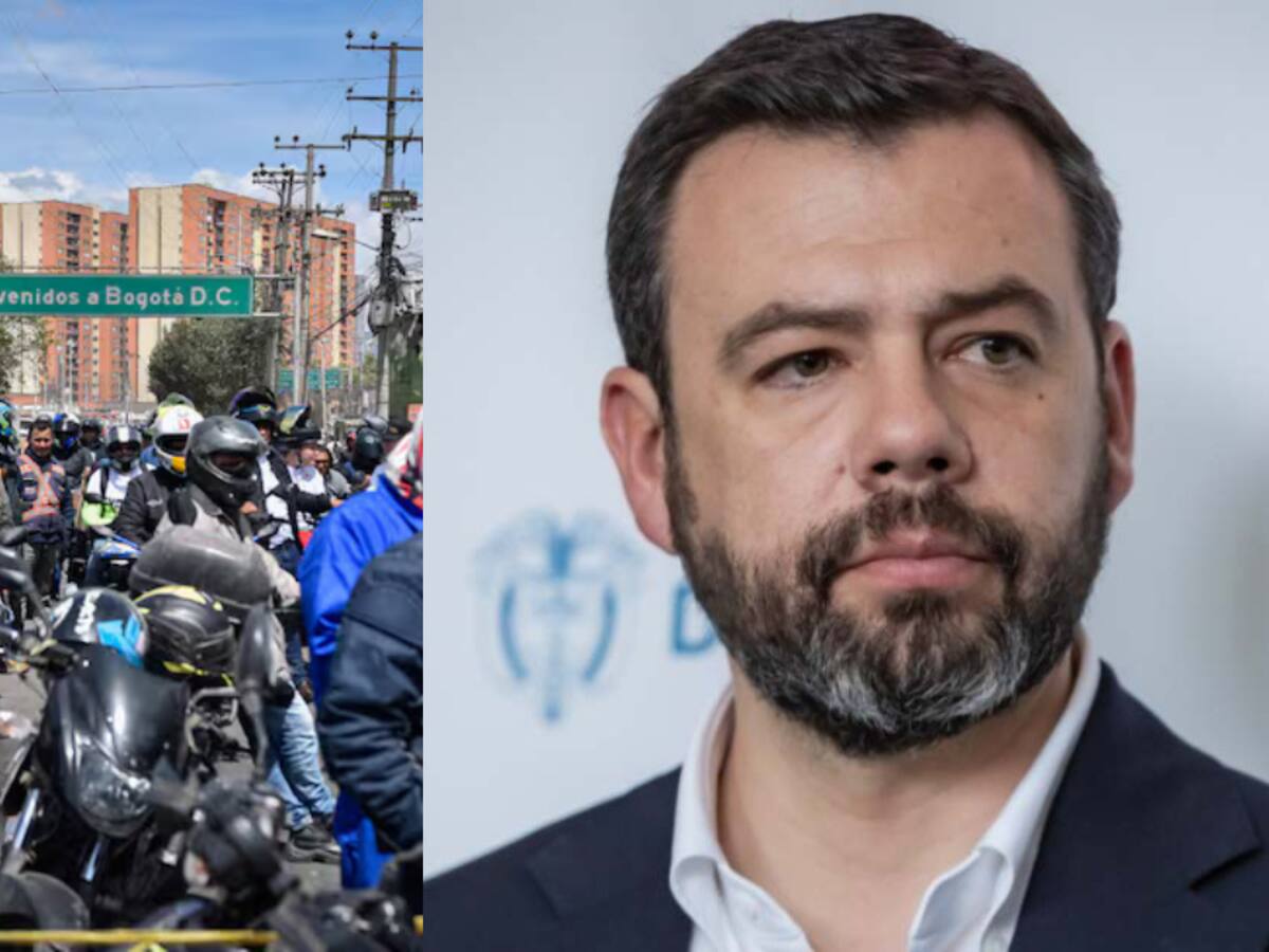 Gobierno pide a Bogotá revisar medidas contra motos: “no puede haber desconexión con la ciudadanía”