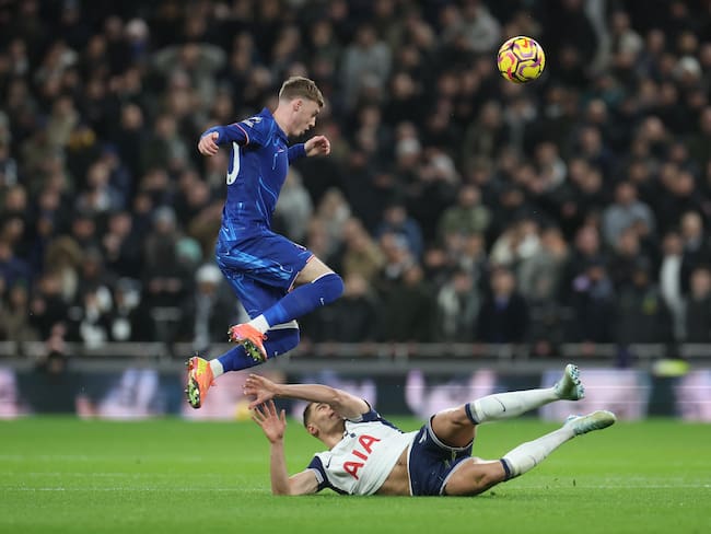 Tottenham vs. Chelsea. Foto: EFE/EPA/NEIL HALL