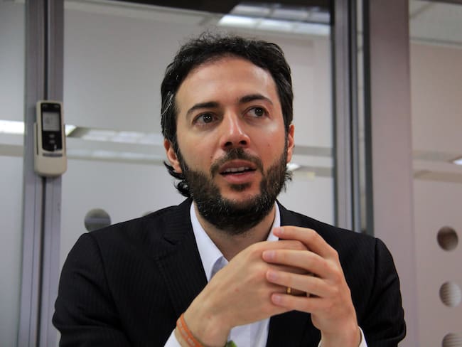 Bogotá 22 de junio de 2017. Entrevista con el  Viceministro de Tecnologías de la Información, Daniel Quintero Calle. (Colprensa-Alvaro Tavera).