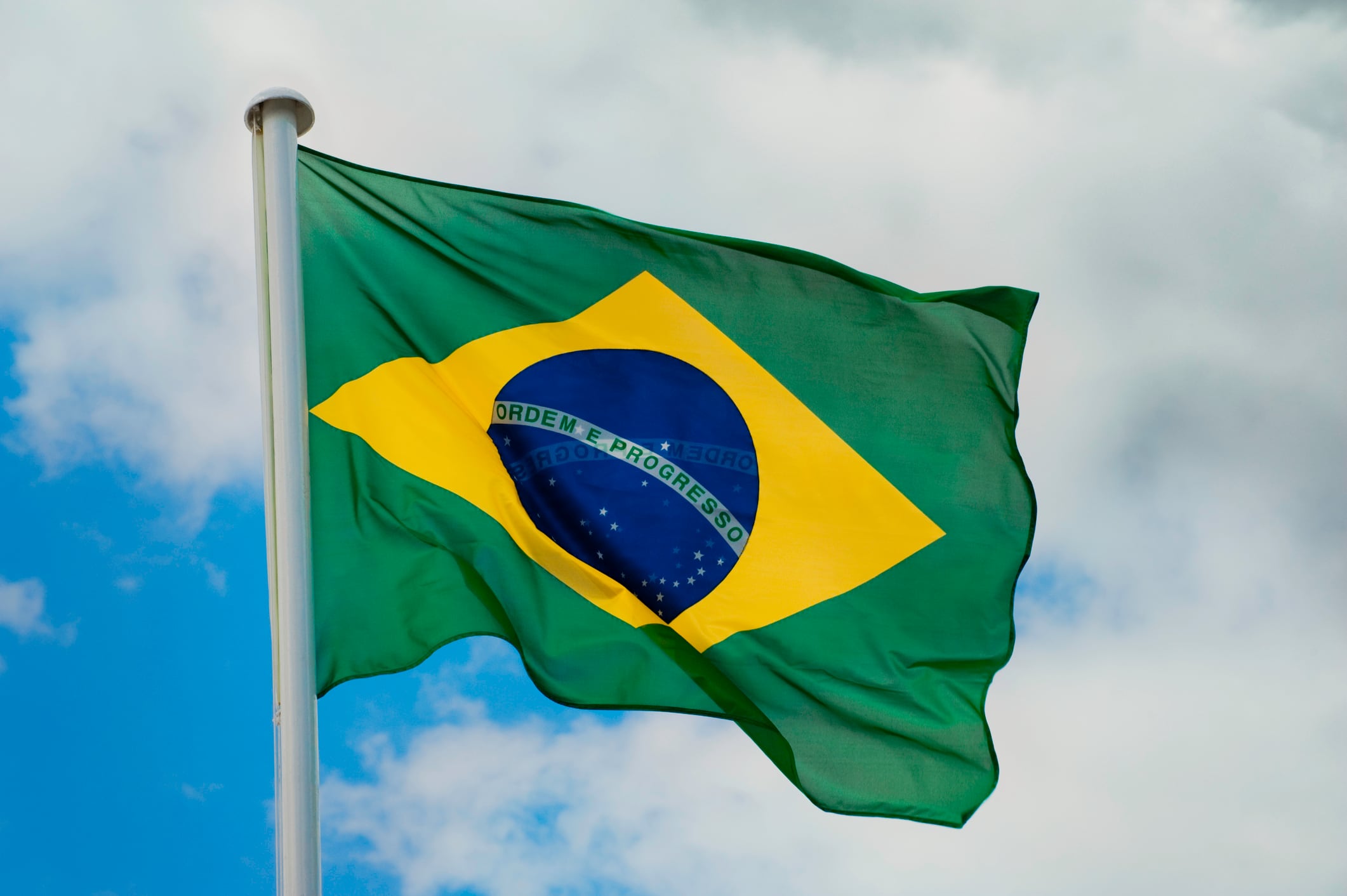 Imagen de referencia de bandera de Brasil. Foto: Getty Images.