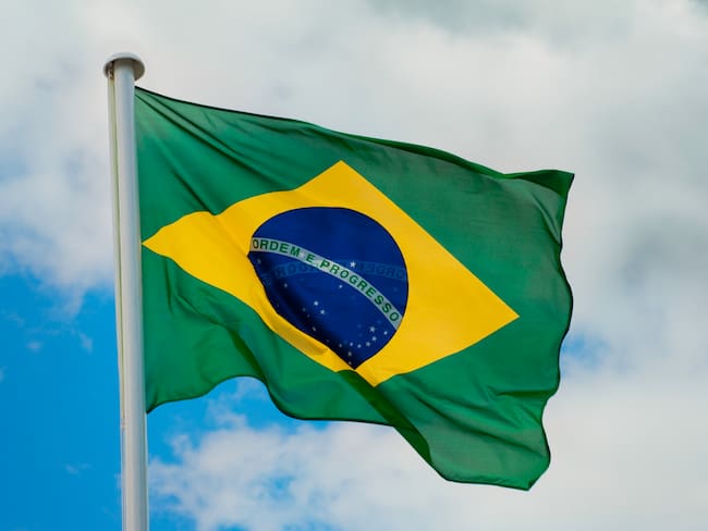 Imagen de referencia de bandera de Brasil. Foto: Getty Images.
