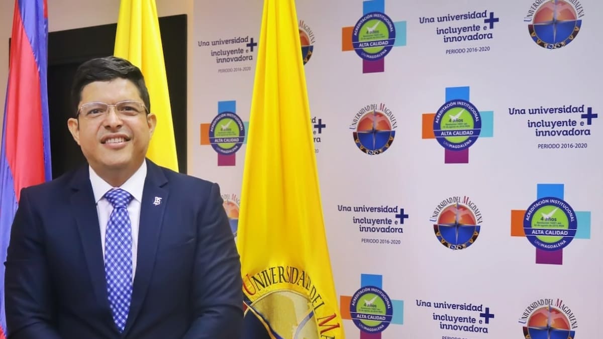 Pablo Vera, elegido rector de la Universidad del Magdalena por tercer periodo consecutivo