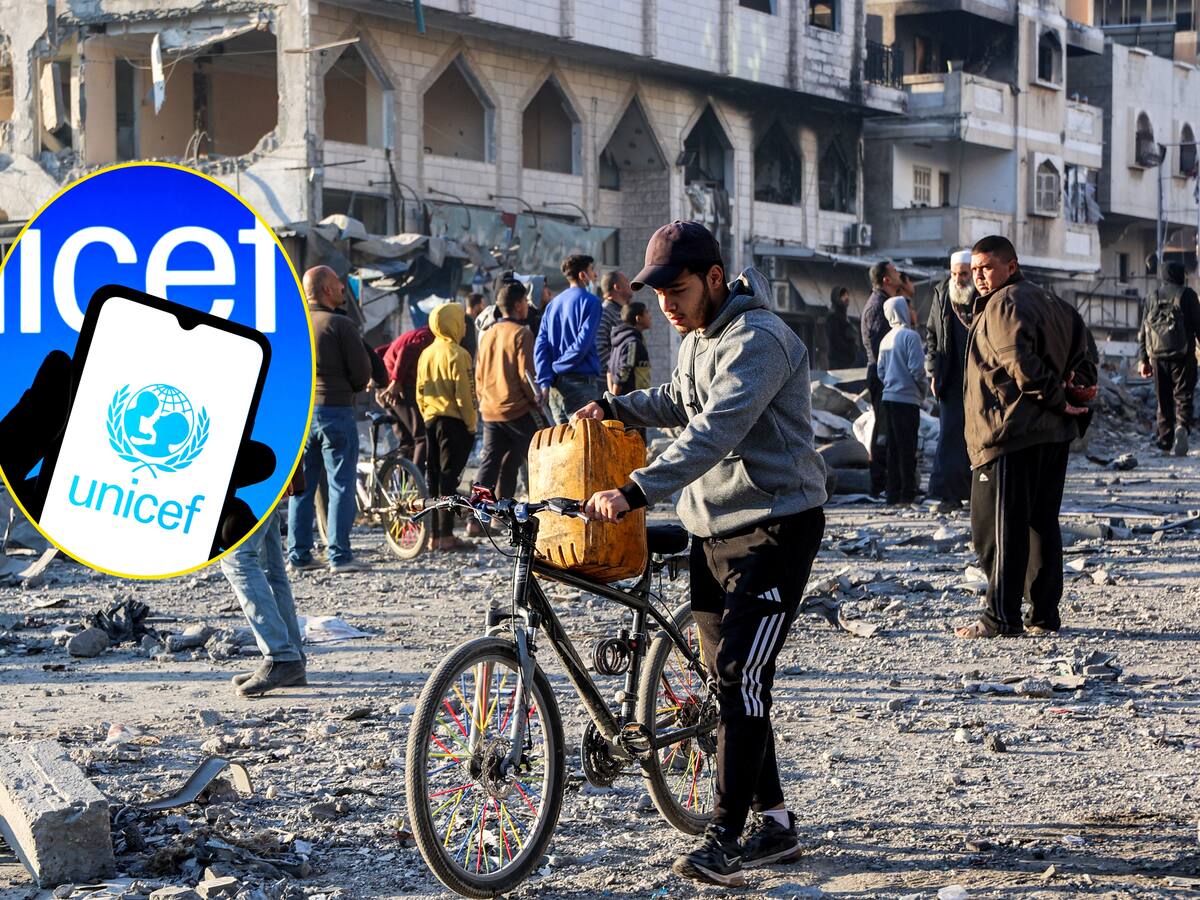 UNICEF denunció la muerte de 120 niños en ataques israelíes contra Gaza