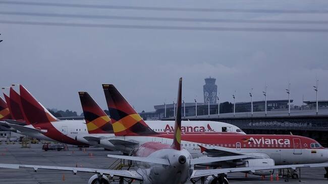 Avianca tiene el 45.5 % del transporte aéreo del país. Foto: Colprensa.