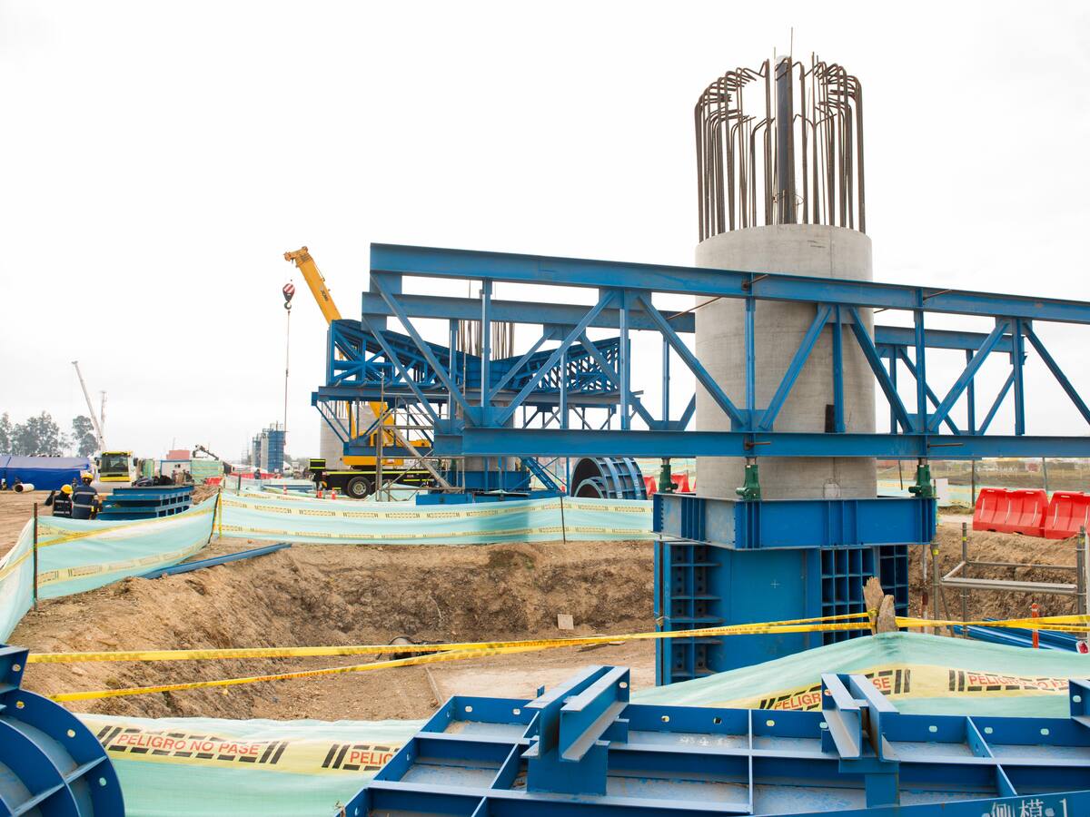 Cierres y desvíos en la Autopista Sur por obras de la Línea 1 del Metro de Bogotá