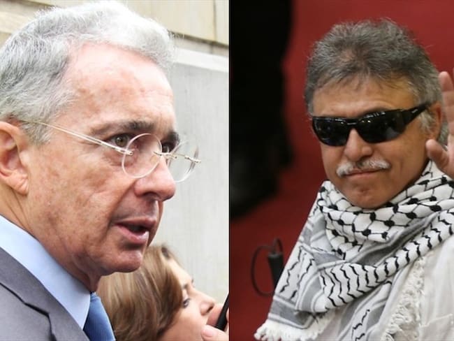 La defensa de Álvaro Uribe, que pedirá su libertad, recordó el caso de Jesús Santrich. Foto: Colprensa