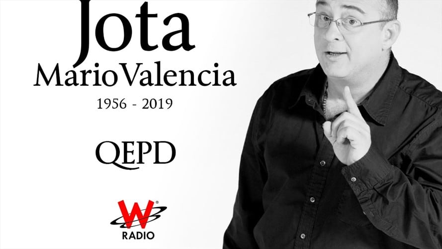 Retrato de Jota Mario Valencia, el presentador que siempre quiso morir al lado del mar. Foto: W Radio