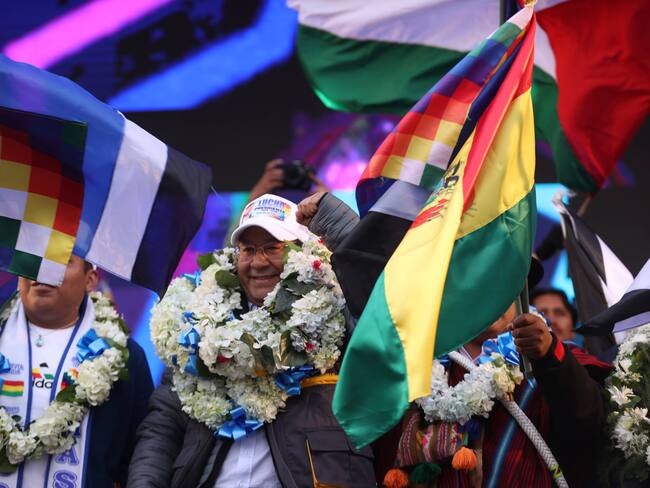 Luis Arce. Foto: EFE/ Luis Gandarillas.