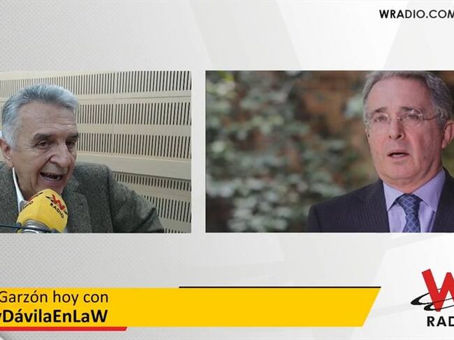 Lucho Garzón habló sobre Uribe. Foto: La WCon Vicky Dávila