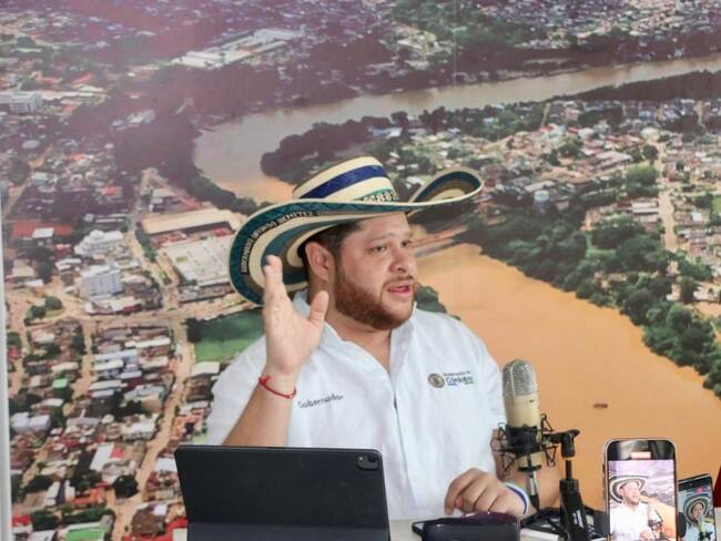 Orlando Benítez, gobernador de Córdoba. Foto: prensa Gobernación.