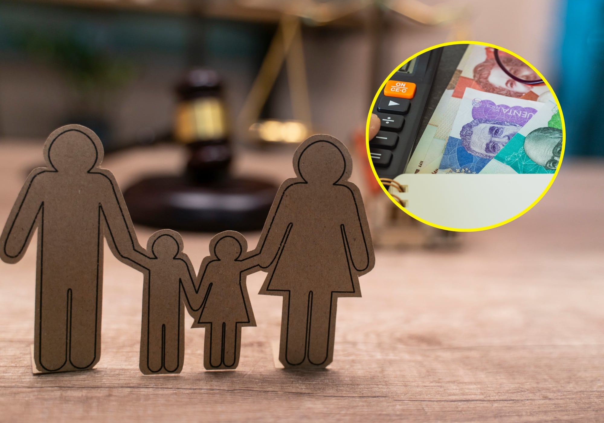 Pago de cuota alimentaria. Foto: Getty Images.