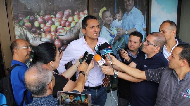 Juan Pablo Gallo, alcalde de Pereira. Foto: Alcaldía de Pereira