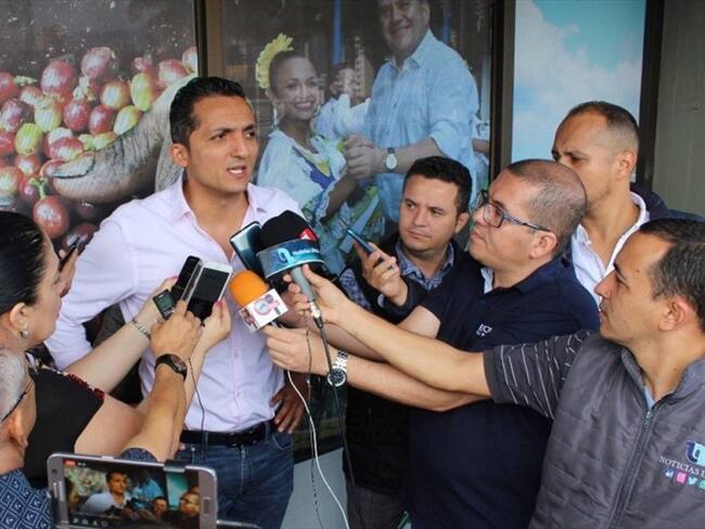 Juan Pablo Gallo, alcalde de Pereira. Foto: Alcaldía de Pereira