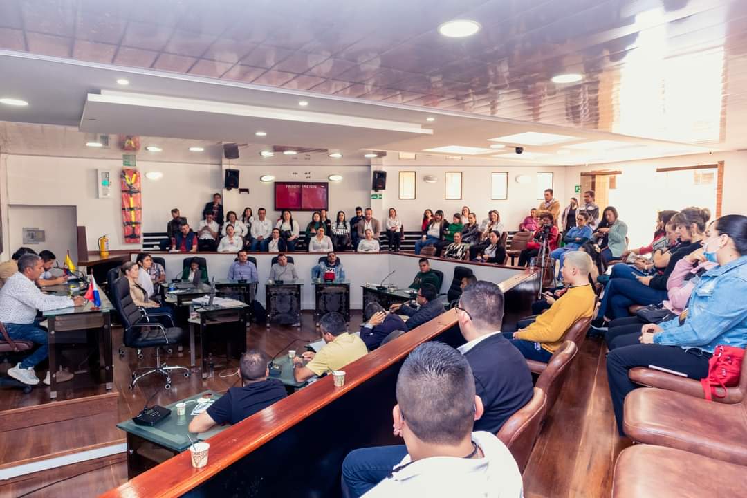 Los concejales de Chiquinquirá piden a las autoridades protección e investigación de las amenazas que han recibido en los últimos días / Foto: Suministrada.