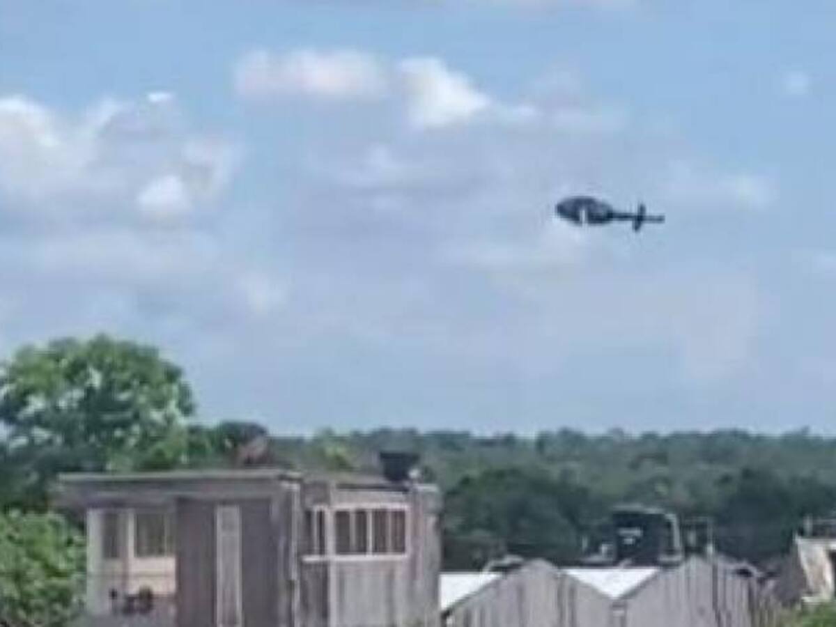 Helicóptero del Ejército se accidentó en Quibdó