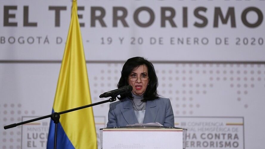 La canciller Claudia Blum aseguró que “transmitió oportunamente todas las comunicaciones y notificaciones a las autoridades españolas”. Foto: Colprensa