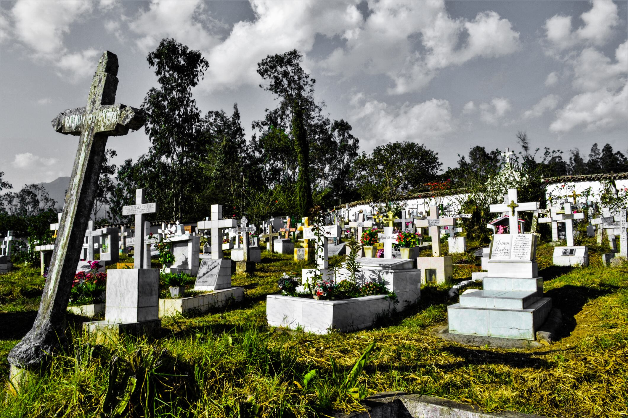 Cementerio en Colombia imagen de referencia. Foto: Getty Images.